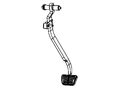 Dodge 52128347AE PEDAL Brake