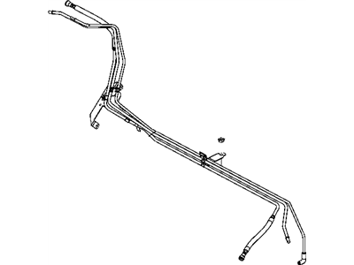 Dodge 52110255AD BUNDLE Fuel Supply and Vapor Lines