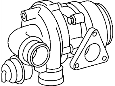 Chrysler PT Cruiser Turbocharger - RX080373AC