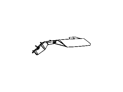 Mopar 4806230AD Support Bracket, Front Passenger Side
