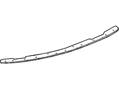Mopar 82209609 Air Deflector, Front