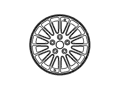 Dodge Intrepid Spare Wheel - XV71PAKAA