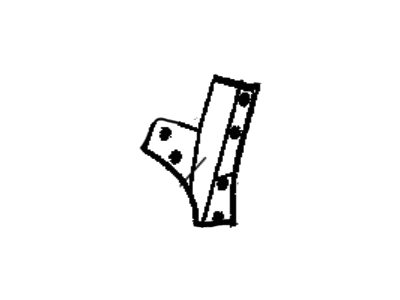 Jeep 55395578AA REINFORCEMENT Windshield