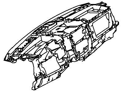 Dodge 68010364AA PANEL Instrument