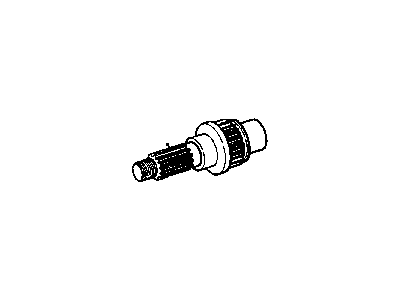 Jeep 83503517 SHAFT, Front Output