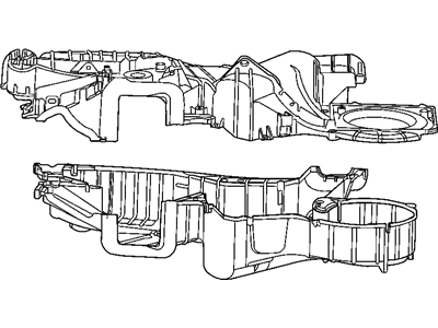 Chrysler 5142886AA HOUSING A/C And Heater Contains Items 11 - 28