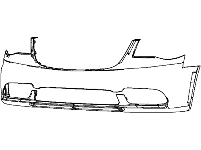 Chrysler Bumper - 68146587AA