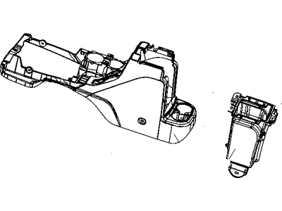 Jeep Center Console Base - 6CY273T9AA