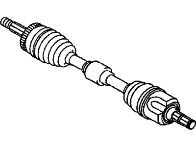Chrysler Sebring Axle Shaft - MR196740