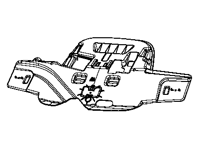 Dodge 68078113AC RETAINER Overhead Console