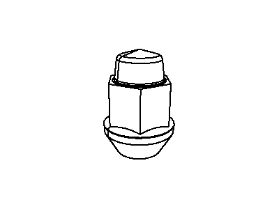 Mopar 6036747AA Wheel Nut