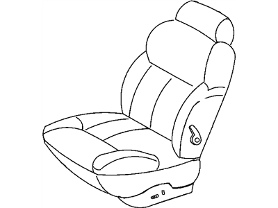 Dodge QY231DVAA SHIELD Seat Adjuster