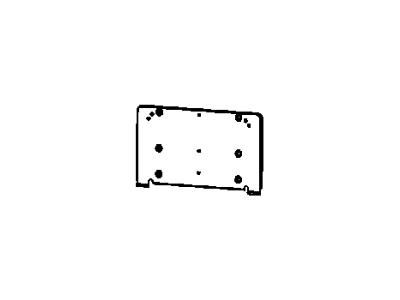 Ram 68086488AA REINFORCEMENT Front Bumper