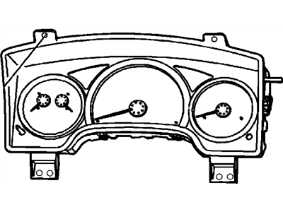2004 Dodge Durango Instrument Cluster - 56049094AH