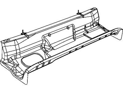 Jeep 55395283AE PANEL Plenum