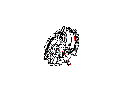 Jeep 52079860AA SHROUD Fan
