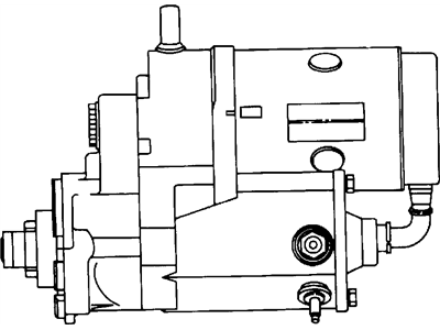 Dodge 5037199AB STARTER Engine
