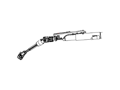 Dodge Grand Caravan Steering Column - 5057642AD