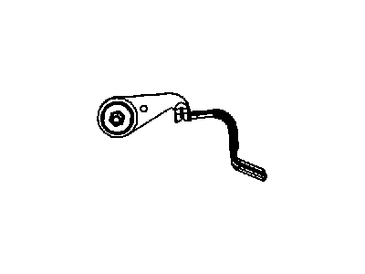 Jeep 5057246AE LEVER Tilt Column Release