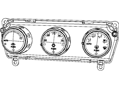 Jeep 55111955AB CONTROL A/C And Heater