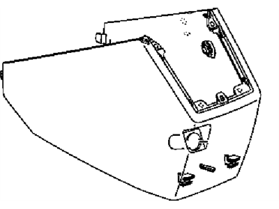 Mopar YD74DKAAB Housing Console