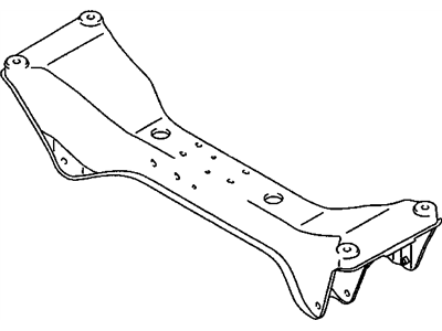 Mopar MR369145 Suspension Crossmember, Rear