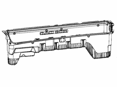 Ram 68428854AA BIN Storage