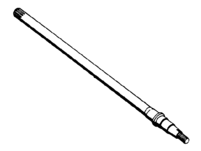 1986 Jeep Wrangler Axle Shaft - J8127070