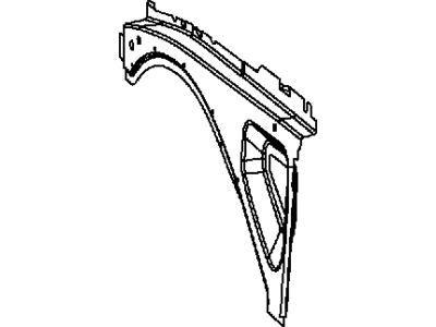 Mopar 68043210AD Insulator, Front Passenger Side