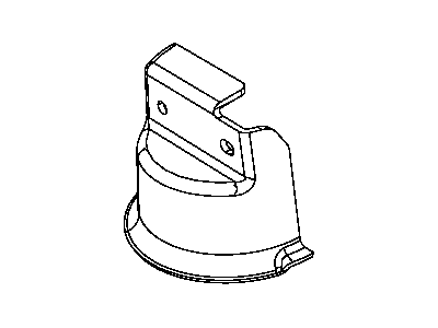 Dodge 5090026AA HEAT SHIELD Engine Mount