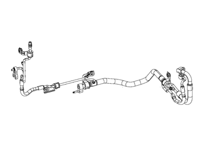 Jeep Cherokee A/C Hose - 68288388AB