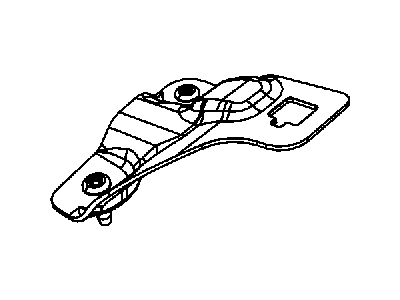 Jeep 68003704AA BRACKET Brake Lamp Switch