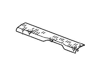 Jeep 5JQ21ZJ3AB SILL COVER Interior Front