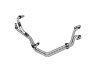 Ram 52014522AA HOSE AND TUBE Oil Cooler Pressure and Return