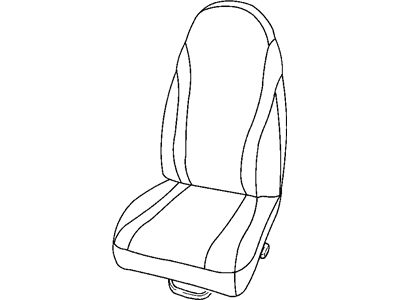 Dodge 5083701AA FRAME Front Seat Cushion