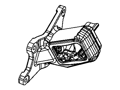 Jeep 52059940AD ISOLATOR Engine Mount