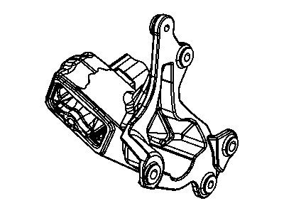 Jeep 52059943AD ISOLATOR Engine Mount