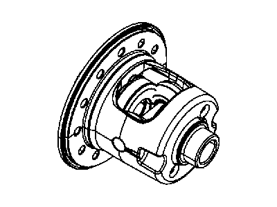Jeep 68036128AA CASE ASSEMBLY Differential