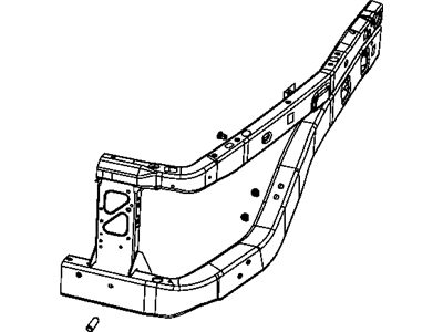 Ram 55112593AA BUMPER Grille