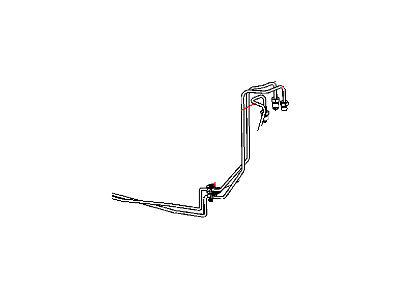 Chrysler 52855481AA TUBE Brake