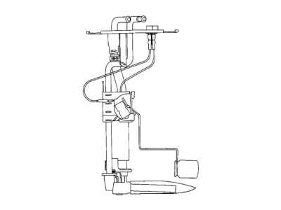 Jeep Wrangler Fuel Sending Unit - R5003855AA