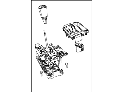 Jeep 52124687AD HOUSING AND LEVER Shifter