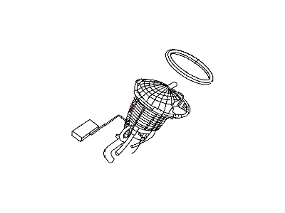 Mopar 5136023AB Module Package Fuel Pump/Level Unit