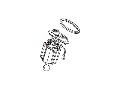 Mopar 5136021AD Module Package Fuel Pump/Level Unit