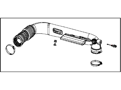 Dodge 68235681AA Hose - Clean Air