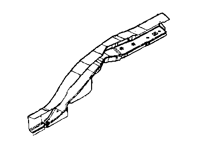 Chrysler 5054202AA RAIL Rear Floor Pan Side