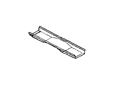Chrysler 5054608AB CROSSMEMBER 2nd row seat mount