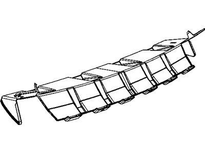 Dodge 5291884AB BRACKET Fascia Support