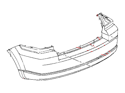 Dodge Caliber Bumper - YC95TZZAC
