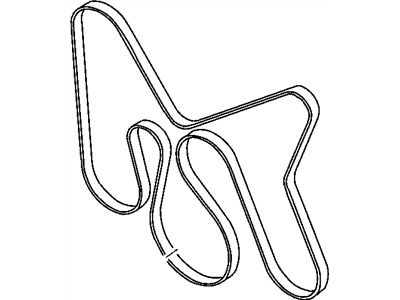 Mopar 5072437AC Serpentine Belt